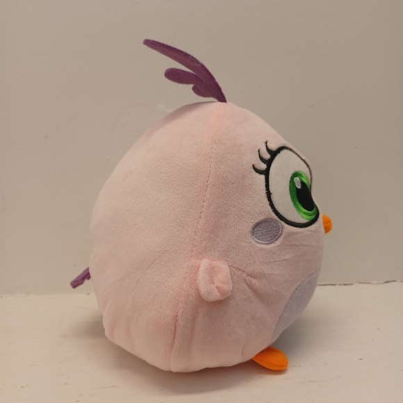 Angry Birds Hatchlings Zoe Pink Plush Toy By Toy Factory 2022 *New With Tag - Picture 4 of 11